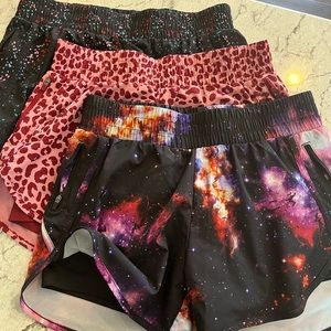 Set of 3 size small Avia running shorts